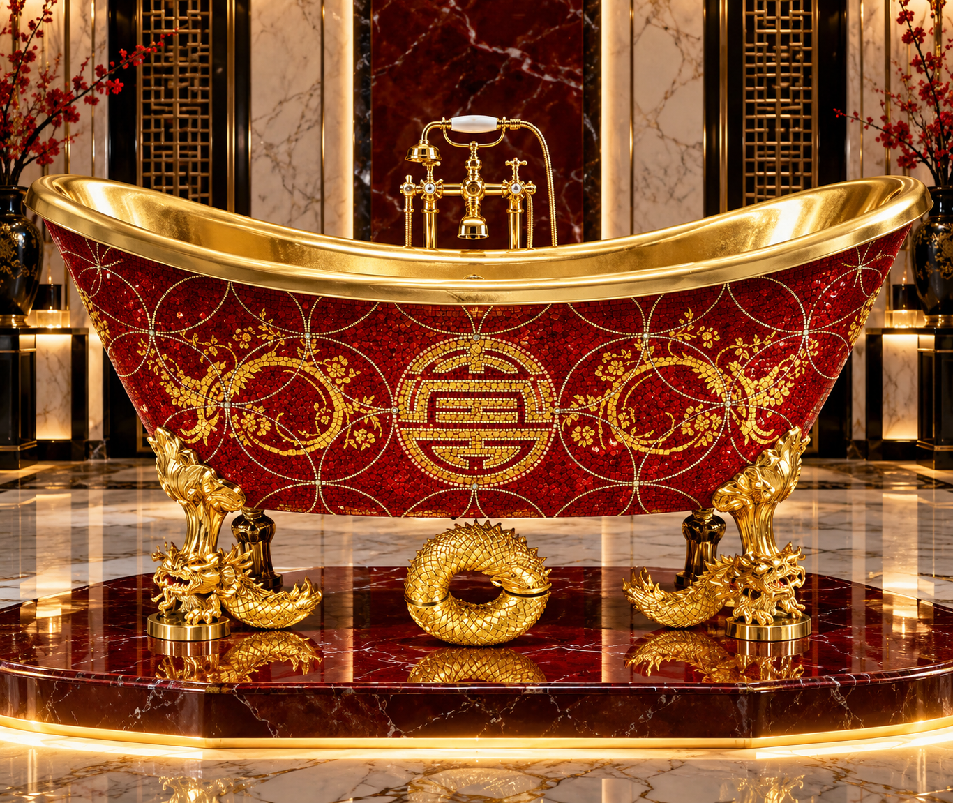 Crimson Dragon Bath