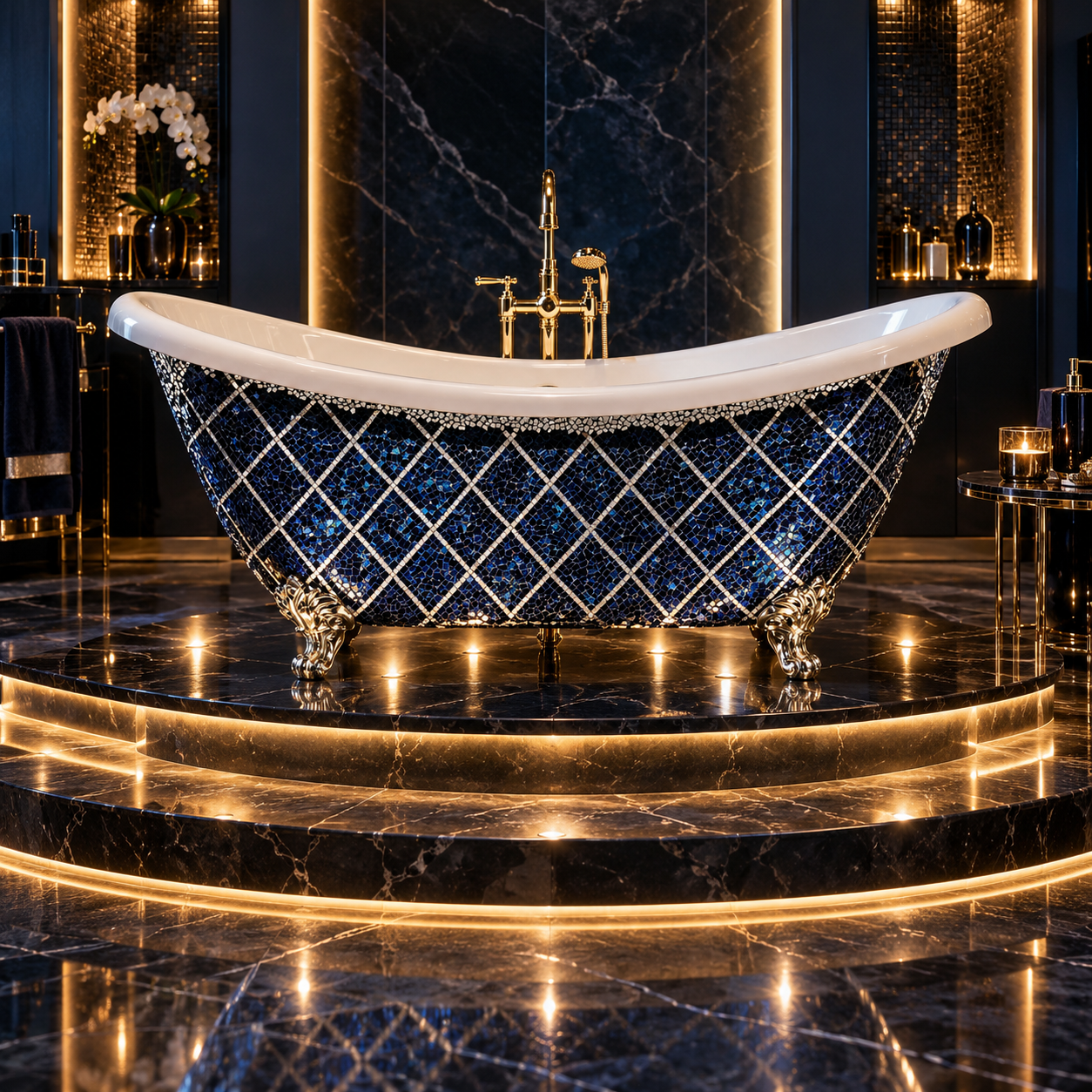 Midnight Diamond Bath