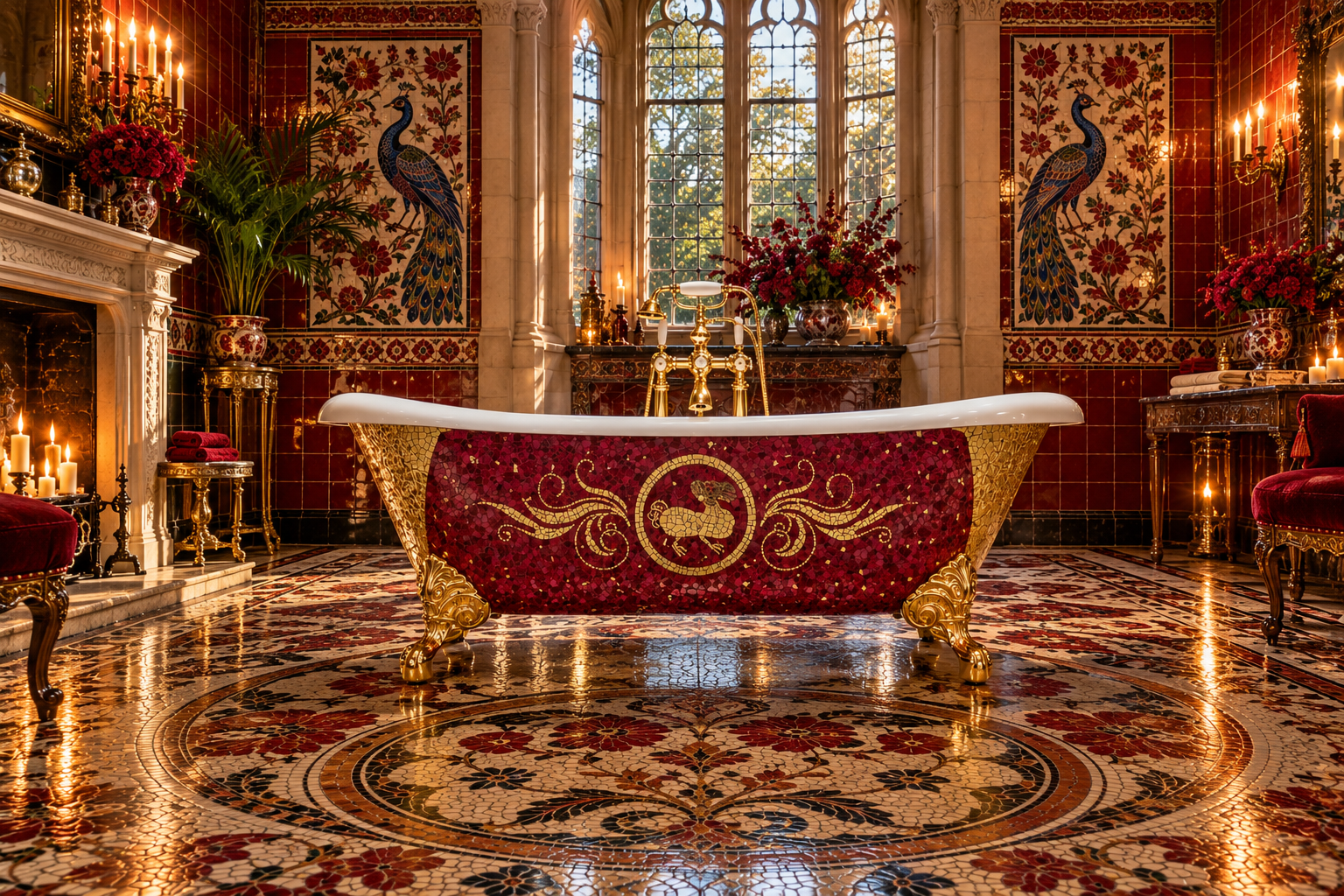 Victorian Mosaic Bath